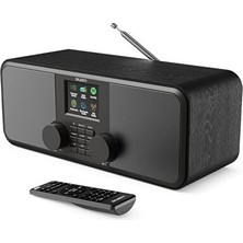 Lusenne Ses Kabini: Rostock Saatli Dab Radyo ve Bluetooth Hoparlör, Çok Fonksiyonlu
