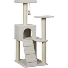 Lusenne Kedi Tırmalaması: Platformlu Tırmalama Evi ile Aktif ve Güvenli Oyun Alanı