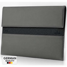 Woyax S-Touch 15-16 Inç Nfc Özellikli Slikon Süet Laptop Çantası MacBook Kılıfı iPad Tablet Su Geçirmez El Çantası