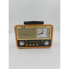Lusenne Nostaljik Radyo: Klasik Tarzda Bluetooth Radyo ve Çoklu Müzik Çalar Özelliği
