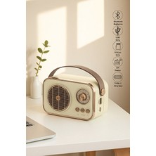Lusenne Nostaljik Radyo: Retro Görünümlü Çok Fonksiyonlu Taşınabilir Radyo ve Müzik Kutusu