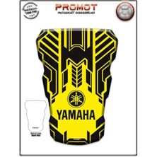 Promot Universal Motosiklet Tank Pad 3D Sticker 0410