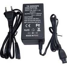 Keepro 32V 1094 Ma 12V 250MA Muadil Yazıcı Adaptörü Siyah Uç