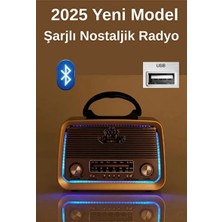 Lusenne Nostaljik Radyo: Vintage Radyo: Bluetooth, USB ve Mp3 Çalma Özellikleriyle Nostalgik Ses Den