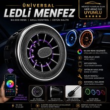 Carlone Işıklı Lüx Vip Model Klima Menfezi Izgarası Çapı 9-10CM (2 Adet)