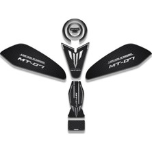 Yamaha MT07 Uyumlu Tank Pad Set 2025 Yeni Kasa Karbon