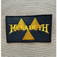 Lusenne Aksesuar Set: Megadeth Temalı Küçük Boy Patch, Tarz Sahibi Aksesuar