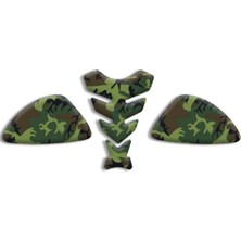 Universal Motosiklet Tank Pad Set 3D Sticker