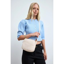 Shule Bags Lina Çapraz Çanta Pudra Pembe