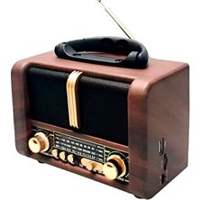 Lusenne Nostaljik Radyo: Vintage Tasarımlı Bluetooth Radyo ile Modern ve Retro Şıklık