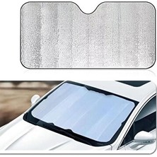 Lusenne Oto Güneşlik Perde: Katlanabilir Ön Cam Güneşlik, Isı ve Işık Önleyici, Honda Civic ve Diğerler