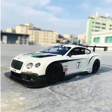 Scntoys Bentley Contınental Gt3 Diecast Model Araba 1:24 Ölçek Bentley Gt3 Spor Model Araba