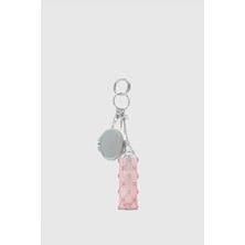 Shule Bags Lipstick Gloss Yıldızlı Charm Gümüş