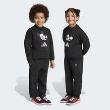 Adidas Disney Mickey Mouse Çocuk Siyah Eşofman Takımı (KG6127)