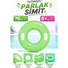 Lusenne Kolluk & Simit: Parlak Çift Tutmaçlı Deniz ve Havuz Simidi, Büyük Boy