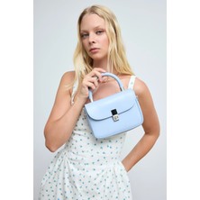 Shule Bags Cobble Small Çapraz Çanta Bebe  Mavi