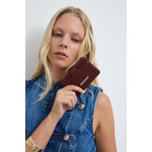 Shule Bags Cleo Fermuarlı Kadın Cüzdan Bordo
