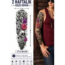PRVT Geçici Melek ve Çiçek Dövme Tattoo