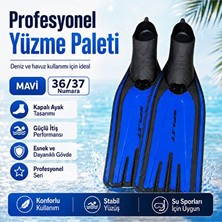 Lusenne Palet & Patik: Profesyonel Kapalı Ayaklı Yüzme ve Dalış Paleti, Dayanıklı ve Konforlu