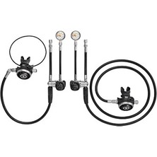 Lusenne Dalış Regülatörü: Dinli Sidemount Regülatör Kiti, Güçlü ve Güvenilir Performans