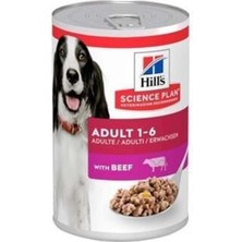 Hill's Hills Medium Sığır Etli Yaş Köpek Maması 370GR