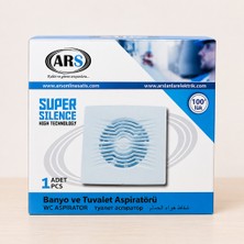 Ars 100MM Süper Sessiz Banyo ve Tuvalet Aspiratörü