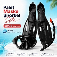 Lusenne Palet & Patik: Sea Walker Yüzücü Maske ve Şnorkel Seti, Konfor ve Güvenlik