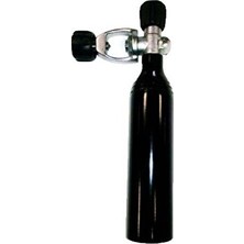 Lusenne Dalış Aksesuarı: 0.4l Alüminyum Dalış Tüpü, Boşaltma Valfi ile Güvenli Kullanım