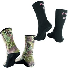 Lusenne Palet & Patik: Camo Desenli 3mm Metallite Dalış Patiği, Esnek ve Dayanıklı