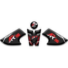 Arora Ar 06 Uyumlu Tank Pad Set Kırmızı