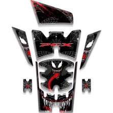 Honda Pcx Uyumlu 8 Parça Venom Tank Pad Set (2025-2026)