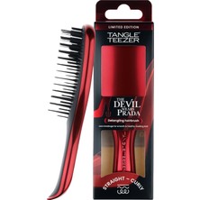 Tangle Teezer The Devil Wears Prada Ultimate Detangler Kırmızı Chrome Saç Fırçası-Tarak / Mini Boy
