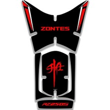 Zontes RZ250S Uyumlu Kırmızı Tank Pad