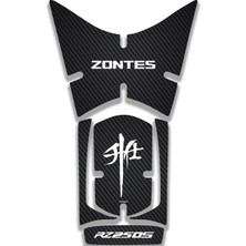 Zontes RZ250S Uyumlu Karbon Tank Pad