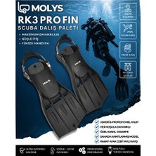 Lusenne Palet & Patik: Rk3 Pro Fin Scuba Dalış Paleti, Hassas ve Güçlü Performans