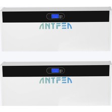 Antfea 51.2V 160AH Lifepo4 Wall Batarya 2 Adet - 16.38 Kwh