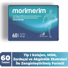 Pharmaleaf Morimerim 60 Tablet – Balık Kolajeni, Msm, Zerdeçal ve Vitamin D3 ile Eklem, Cilt ve Bağışıklık Desteği
