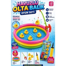 Lusenne Şişme Havuz & Aksesuarı: Çocuklar Için Şişme Havuz ve Balıkçılık Seti - Eğlenceli Yaz Aktiviteleri
