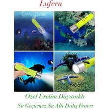 Lusenne Dalış Feneri: Dayanıklı LED Su Altı , Parlak ve Su Geçirmez Tasarım