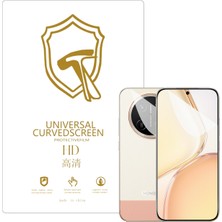 Microcase Honor X80 Pro Max ile Uyumlu Full Tpu Ön Arka Nano Koruma- EKM103
