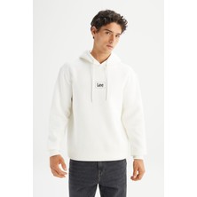 Lee Erkek Mid Logo Hoodie Sweatshirt L212302990