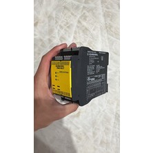 Schmersal SRB207AN-24VDC Emniyet Rölesi | Safety Relay | 24V Ac/dc | 2 Emniyet Kontağı
