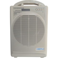HEPU HP-M004 – 60W Şarjlı Mevlüt Anfi Seti (Kablosuz + Kablolu Mikrofonlu)