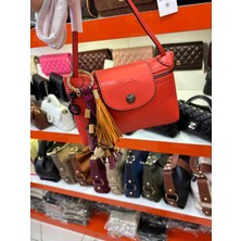 Pazarvia Shop Deri Kapaklı Mini Çanta