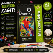 Dream Art Galery Marker Çizim, A5 Boyut, Çizim defteri