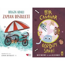 Can Yayınları Zaman Bisikleti 1 (Bilgin Adalı) ve Bir Canavar Gördüm Sanki