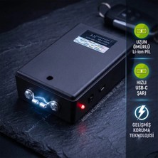 Bulut Elektronik20 El Feneri Taşınabilir Şarjlı Şok Kişisel Güvenlik (Elektro) Cihazı Şarjlı Koruma Aleti