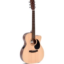 Seagull Ditson 000C-10E Cutaway Elektro Akustik Gitar (Natural)