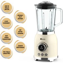 Aura  Retro Krem Blender AU11002K
