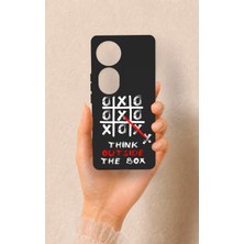 Vip Case Vivo V40 Uyumlu Out Side The Box Desenli Silikon Kılıf